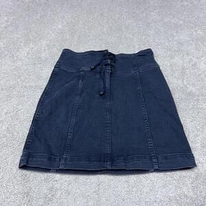 Free People Navy Blue Skirt